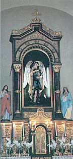 Szent Mihály templom oltárképe